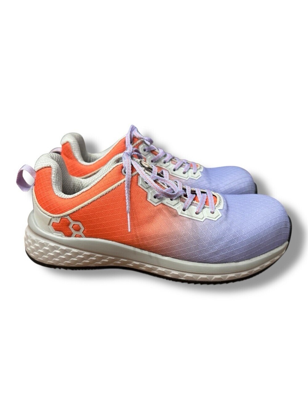 Nautilus Altus Safety Toe Work Comfort Sneakers Purple N1886 Women’s Size 7.5
